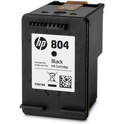 HP INK CARTRIDGE 804 BLACK T6N10AA