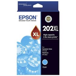 EPSON INK CARTRIDGE 202XL High Yield Cyan C13T02P292