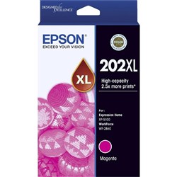 EPSON INK CARTRIDGE 202XL High Yield Magenta C13T02P392
