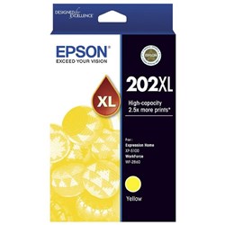 EPSON INK CARTRIDGE 202XL High Yield Yellow C13T02P492