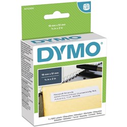 DYMO LABELWRITER LABELS REMOVABLE MULTIPURPOSE 19X51MM 11355