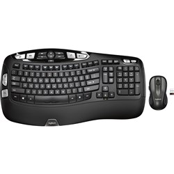 LOGITECH KEYBOARD MOUSE COMBO MK550 Wave Wireless
