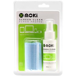 MOKI SCREEN CLEANING SPRAY 60ml with chamois ACC FCSM01