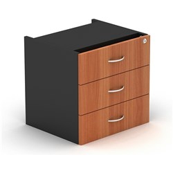 OM FIXED DRAWER W464 x D400 x H450mm Cherry Charcoal