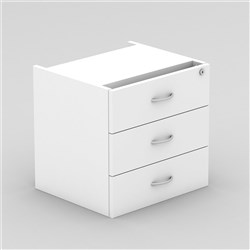 OM FIXED DRAWER W464 x D400 x H450mm White