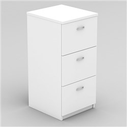 OM FILING CABINET W468 x D510 x H990mm White