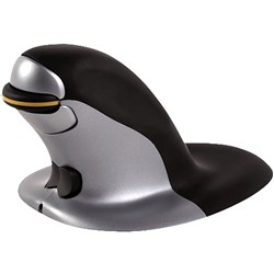 FELLOWES PENGUIN&REG; MOUSE Ambidextrous Vertical Wireless Medium