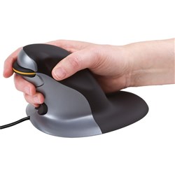 FELLOWES PENGUIN&REG; MOUSE Ambidextrous Vertical Wired Small