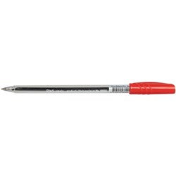 STAT BALLPOINT PEN STICK 1.0MM Red