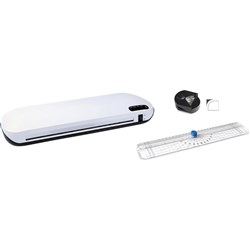 STAT LAMINATOR A3 TRIMMER AND Corner Cutter White