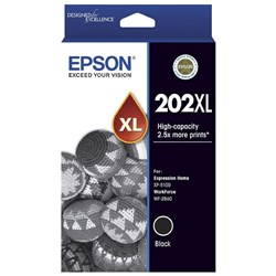 EPSON INK CARTRIDGE 202XL High Yield Black C13T02P192