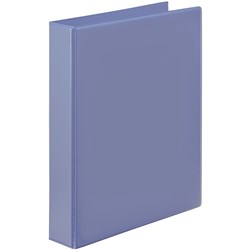 MARBIG CLEARVIEW INSERT BINDER A4 4D RING 50MM PURPLE