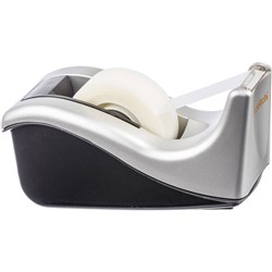 Scotch Tape Dispenser C60-ST Desktop No Tape Black & Silver