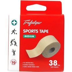 TRAFALGAR SPORTS TAPE Medium 38mm x 15m