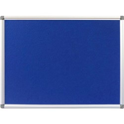 RAPIDLINE PINBOARD 1800mm W x 900mm H x 15mm T Blue