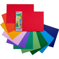 Quill Board 210GSM A3 Assorted Pack 100