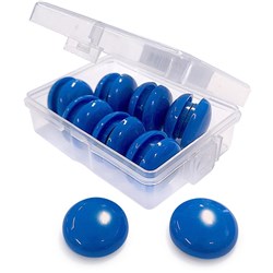 VISIONCHART WHITEBOARD MAGNETS 20MM BLUE PACK OF 16