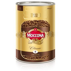 MOCCONA COFFEE CLASSIC DARK ROAST 500gm Can