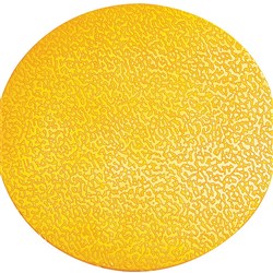 DURABLE FLOOR MARKING SHAPE - POINT Yellow Pack of 10