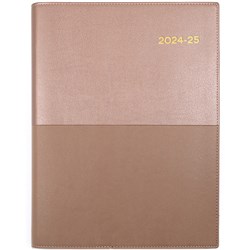 Collins Vanessa Financial Year Diary A4 Day to a Page Champagne