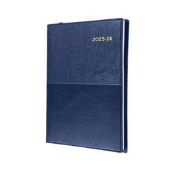 Collins Vanessa Financial Year Diary A4 Week To View Blue