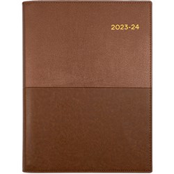 Collins Vanessa Financial Year Diary A4 Week To View Tan