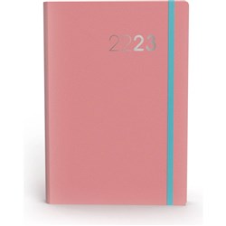 Collins Legacy Financial Year Diary A5 Week to View Pink