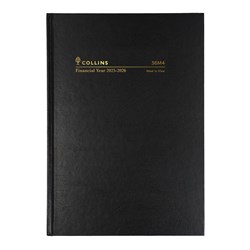 Collins Financial Year Diary A6 Week to View Black