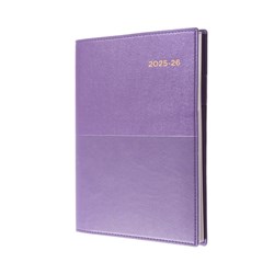 Collins Vanessa Financial Year Diary A5 Week to View Purple