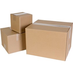 Cumberland Shipping Box 368mm x 305mm x 254mm Brown MUST BUY 25
