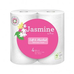 Livi Jasmine Scented Toilet Rolls 2 Ply 250 Sheets 4 Pack Box of 12