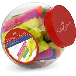 Faber-Castell Textliner Highlighter Assorted Pack of 25