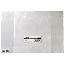 PROTEXT BOOK JACKET SCRAP BOOK CLEAR PACK OF 10