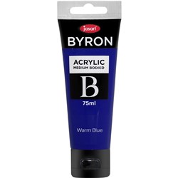 JASART BYRON ACRYLIC PAINT 75ML WARM BLUE