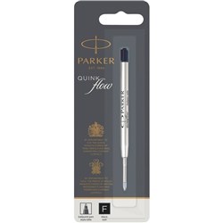 PARKER QUINKFLOW REFILL BALLPOINT PEN FINE BLACK