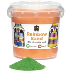 EC RAINBOW SAND 1KG ORANGE