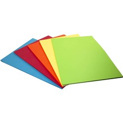 RAINBOW SPECTRUM BOARD A3 220GSM BRIGHT ASSORTED PK100