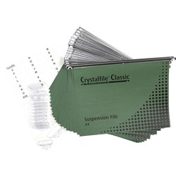 CRYSTALFILE SUSPENSION FILES enviro classic a4 complete Box 20