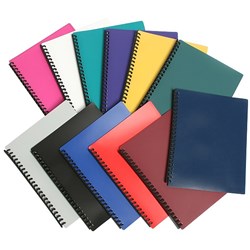 MARBIG REFILLABLE DISPLAY BOOK A4 40Pocket Assorted
