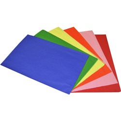 RAINBOW TISSUE PAPER 17GSM Foolscap Acid Free Assorted PK120