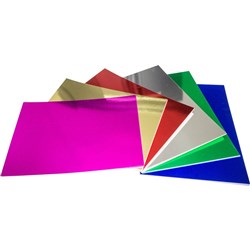 RAINBOW FOIL BOARD Assorted A4 270GSM