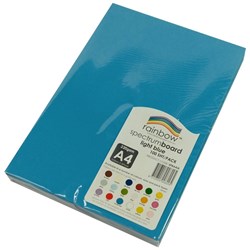 SPECTRUM BOARD A4 LIGHT BLUE PACK 100