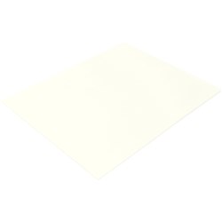 SPECTRUM BOARD WHITE 200GSM 510X640MM PACK 20 SHEETS SPBCW