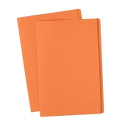 AVERY COLOURED MANILLA FOLDERS F/CAP ORANGE BX100
