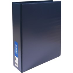 A4 4D RING 50MM BLUE INSERT BINDER BANTEX 2733-401