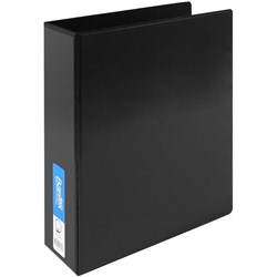 A4 INSERT BINDER 2D RING 65MM BLACK  2736-210