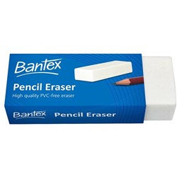 Bantex Eraser Small White