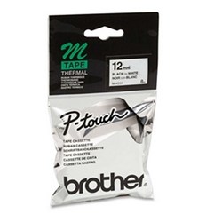 BROTHER MK-221 9mm BLACK ON WHITE