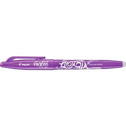 PILOT FRIXION BALL GEL PEN ERASABLE FINE 0.7MM VIOLET BOX 12