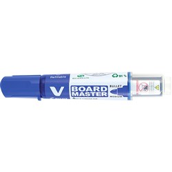 PILOT BEGREEN WBMA-VBM V BOARD BULLET POINT BLUE MARKER BOX 10
